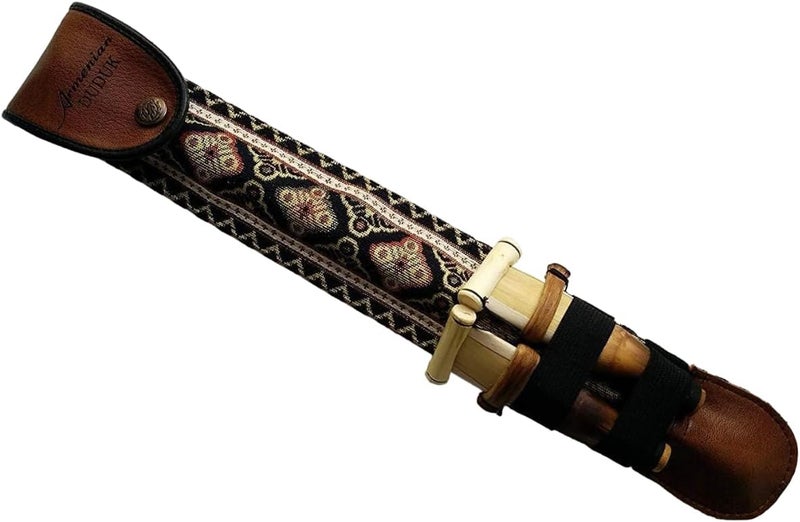 Theodoros Armenian Duduk, 2 Professional Reeds, Apricot Wooden Duduk, National Taraz Case, Playing Instruction - Image 4